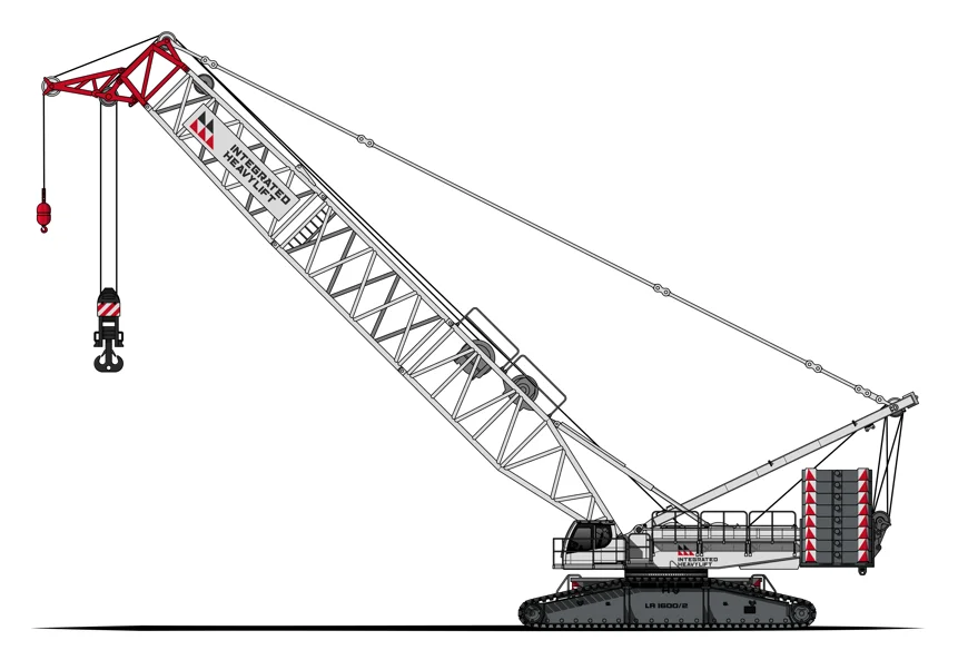 LR1600-2 – 600t standard boom